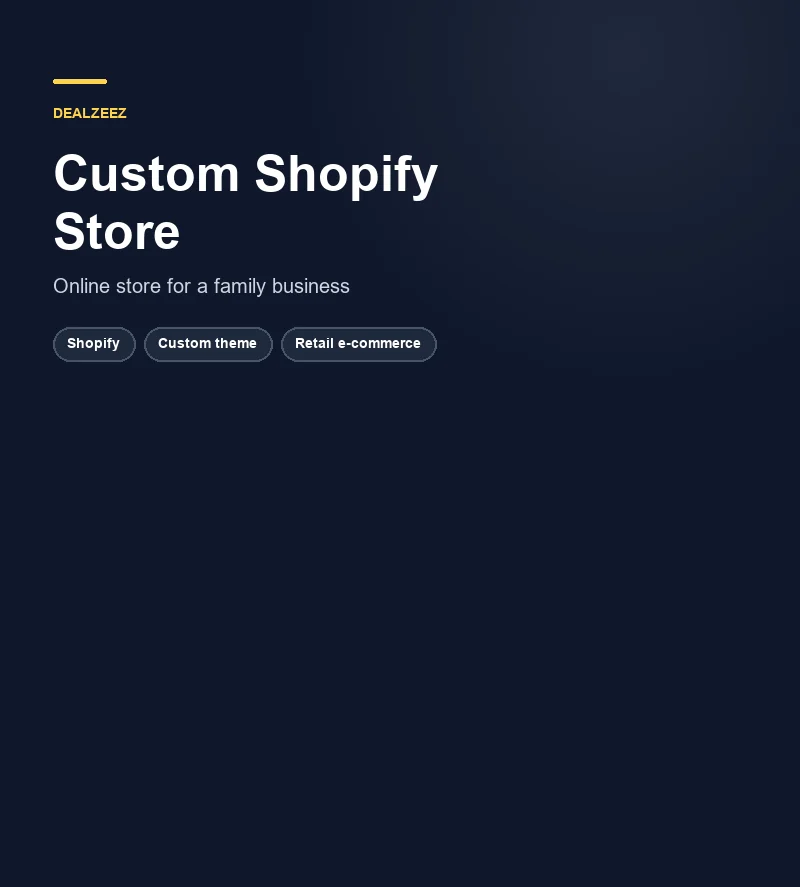 Dealzeez project preview