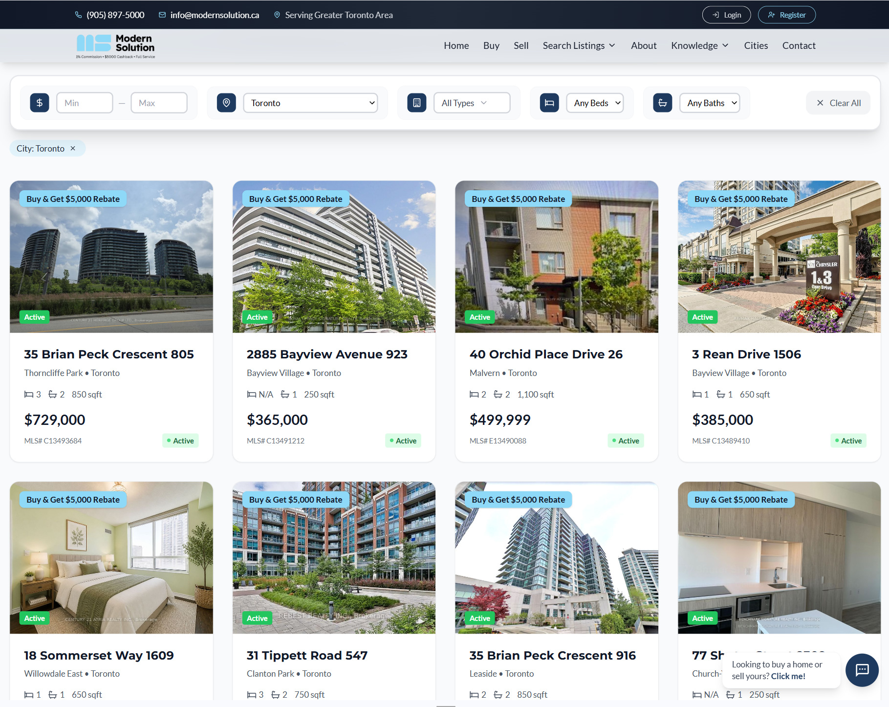 Modern Solution Realty - Screenshot 2