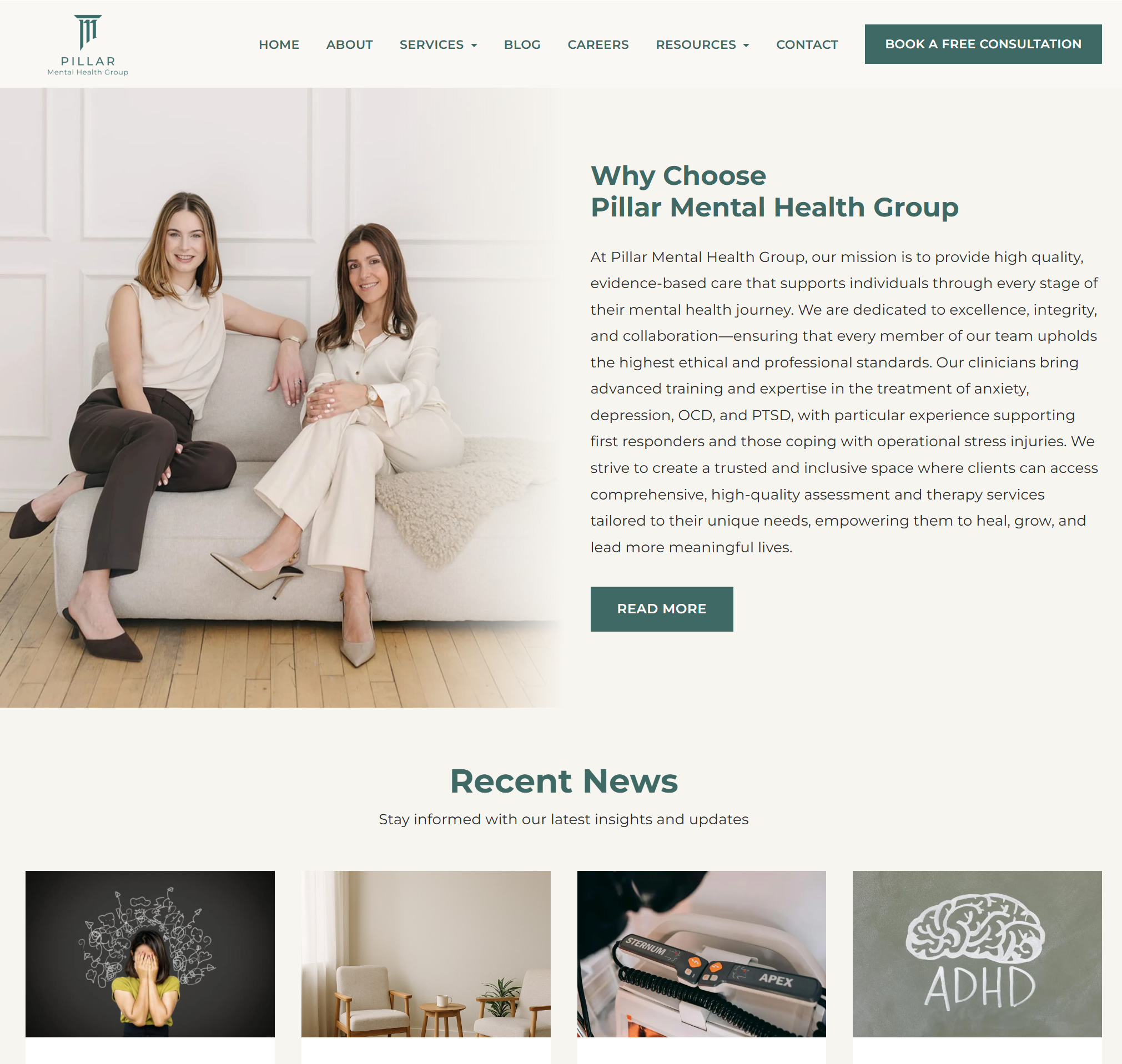 Pillar Mental Health - Screenshot 1
